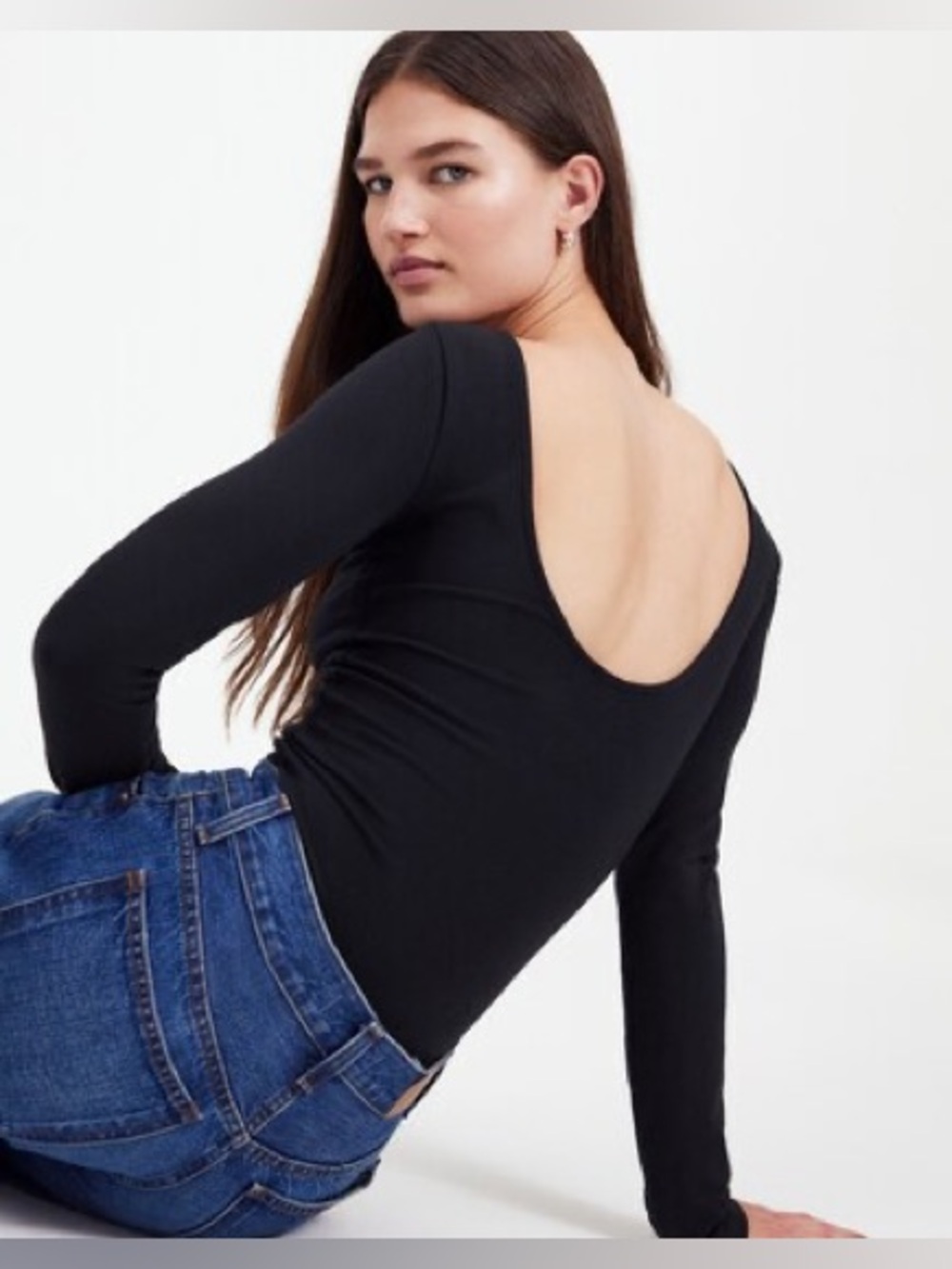 Madewell Scoop Back Bodysuit SZ M NWT